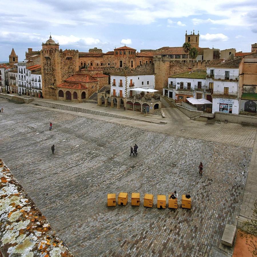 Hostal Martes Caceres Plaza Mayor - Tercer Piso Sin Ascensor Экстерьер фото